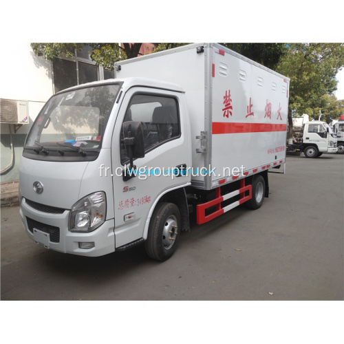 Camion transporteur de marchandises dangereuses YUEJIN 4x2